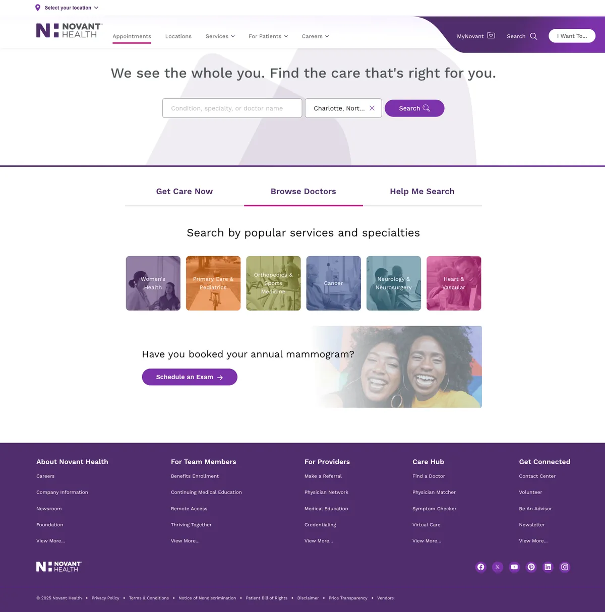 Novant Health — Healthcare