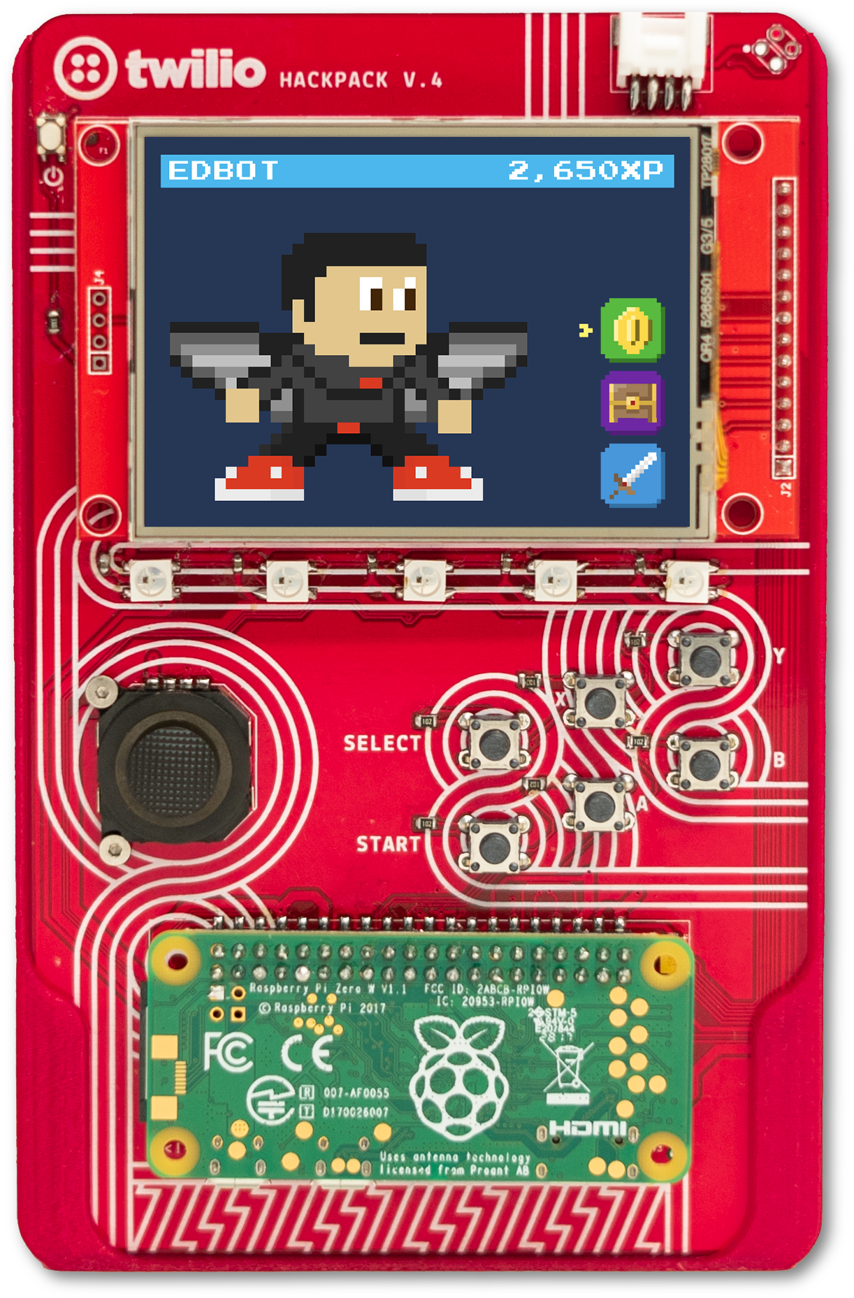 Twilio Hackpack Hardware Project
